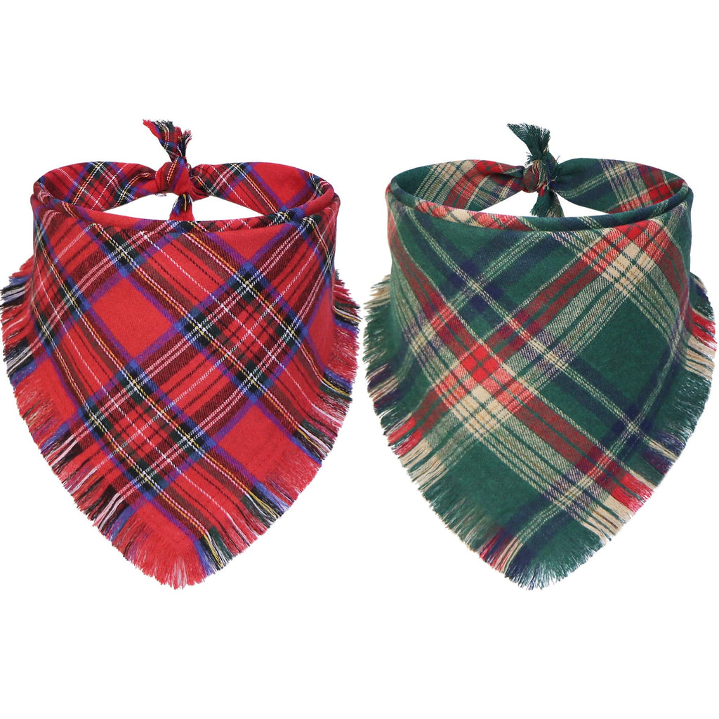 Christmas Dog Bandanas - 2 Pack