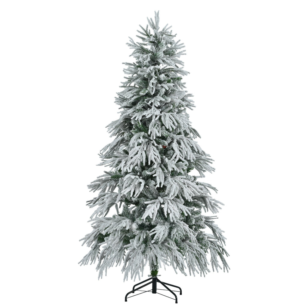 6ft Snow-Dusted Spruce Christmas Tree