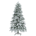 6ft Snow-Dusted Spruce Christmas Tree