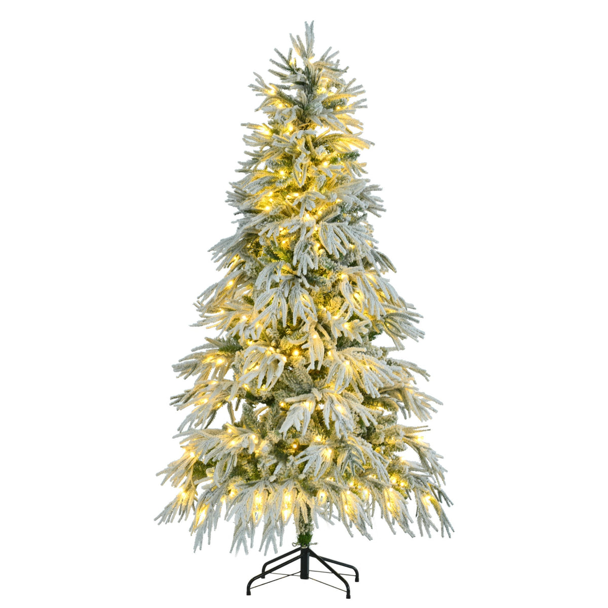 6ft Snow-Dusted Spruce Christmas Tree