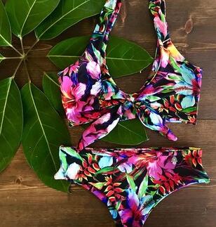 Sexy Strapless Bikini Set