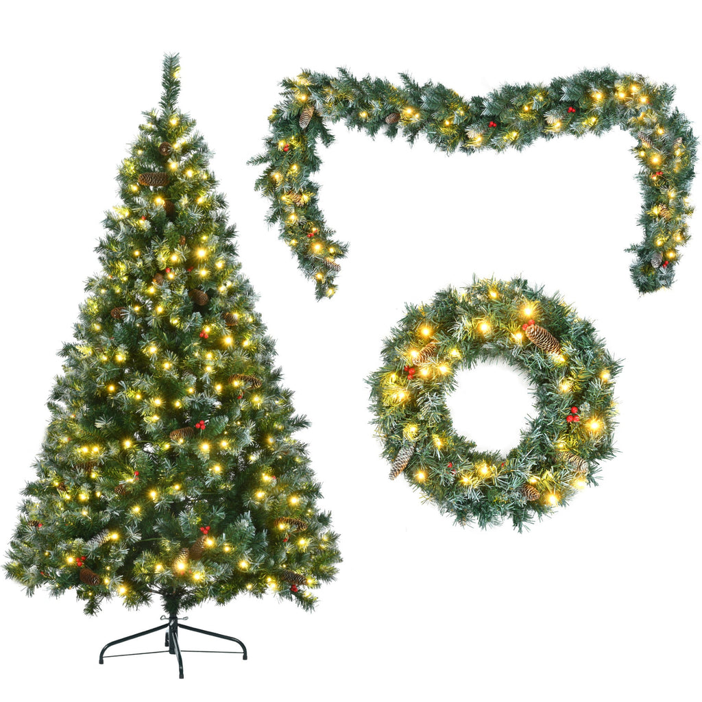 6ft Dark Green Pine Christmas Tree