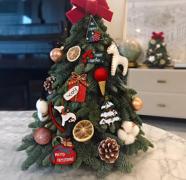 Pre-Lit Tabletop Christmas Tree