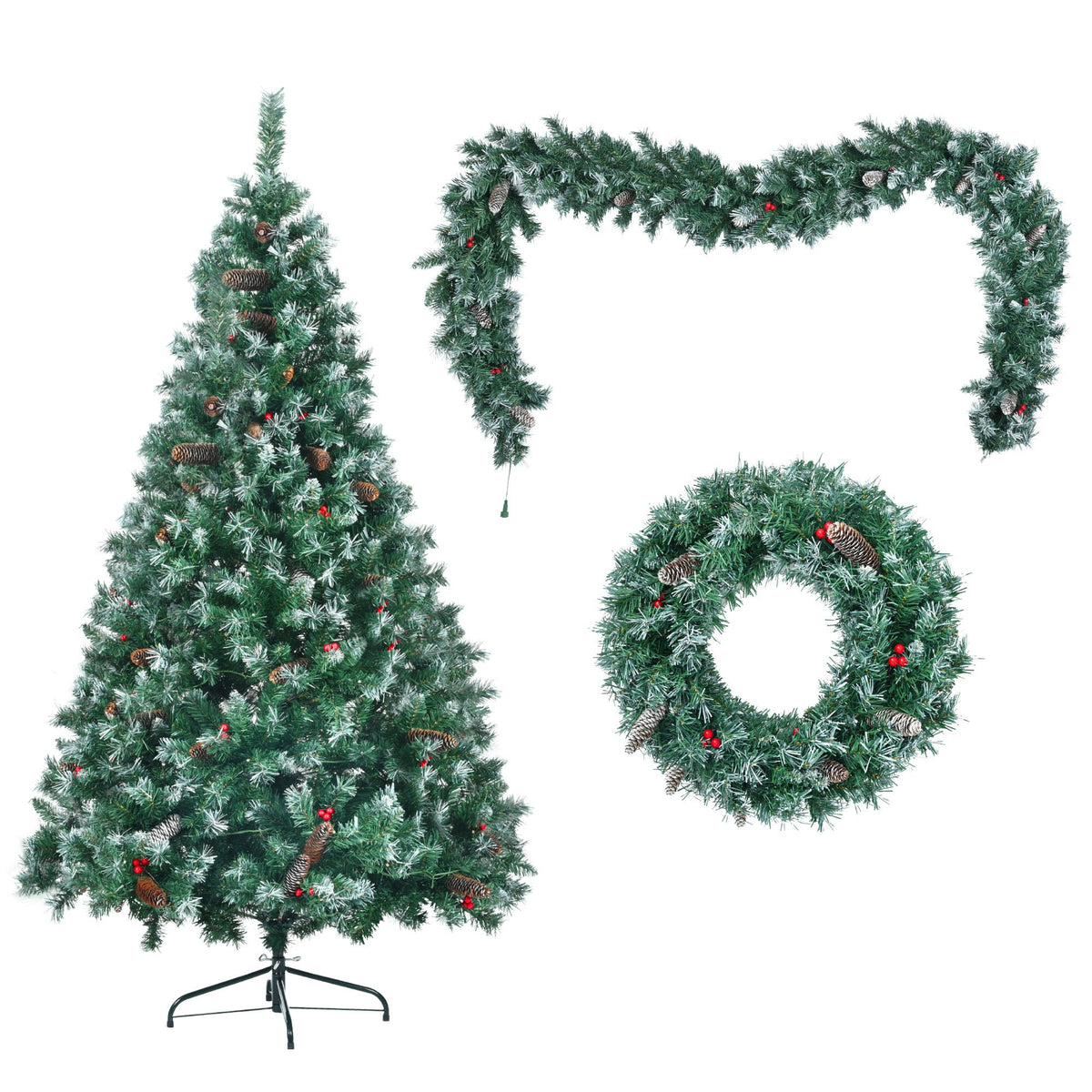 6ft Dark Green Pine Christmas Tree