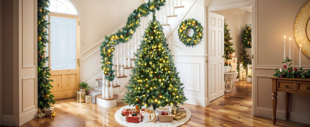 6ft Dark Green Pine Christmas Tree