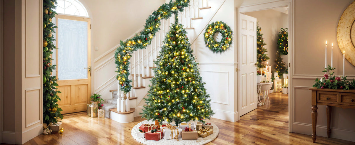 6ft Dark Green Pine Christmas Tree