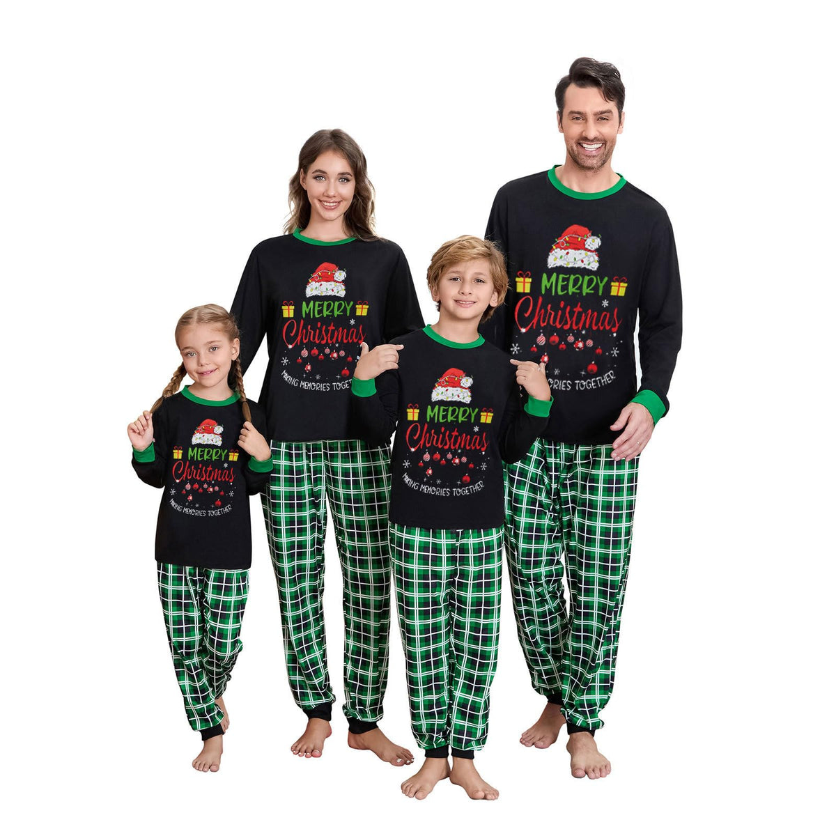 Urkutoba Matching Family Christmas Pajamas Christmas Pjs Family Matching Set Family Matching Christmas Pajamas Xmas Sleepwear(#106-Men Small)