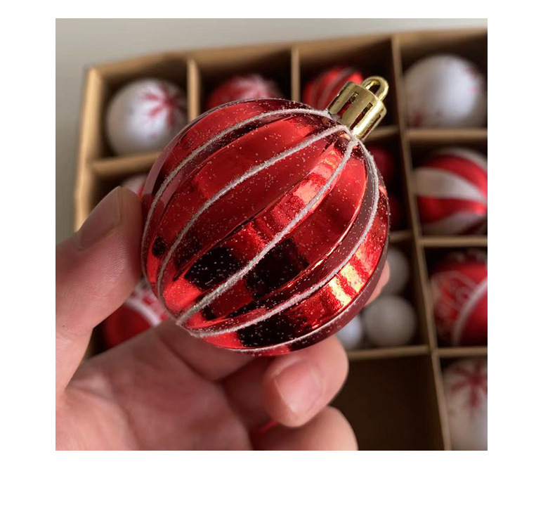 Colorful Christmas Ball Ornament Set